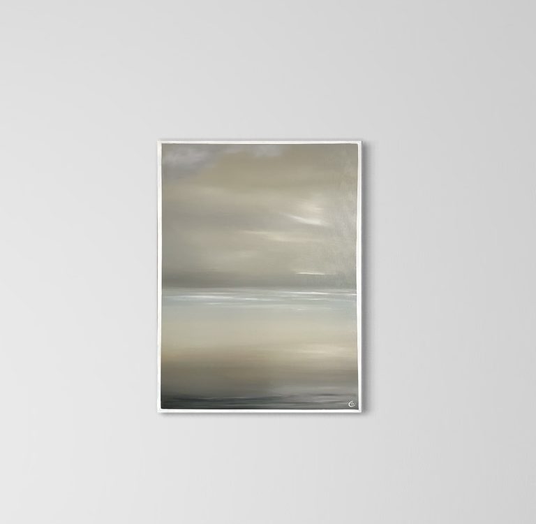 Ölgemälde KÜSTENKLANG aus der Serie WEITE NORD